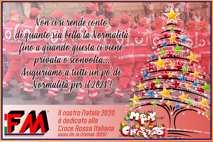 Il nostro 2020 e un Natale con la Croce Rossa